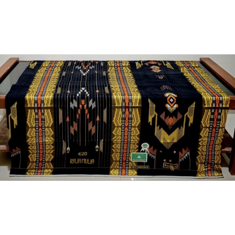 Sarung tenun Sutera Raja Mulia 420 exclusive Full Sutra 100% Original 8