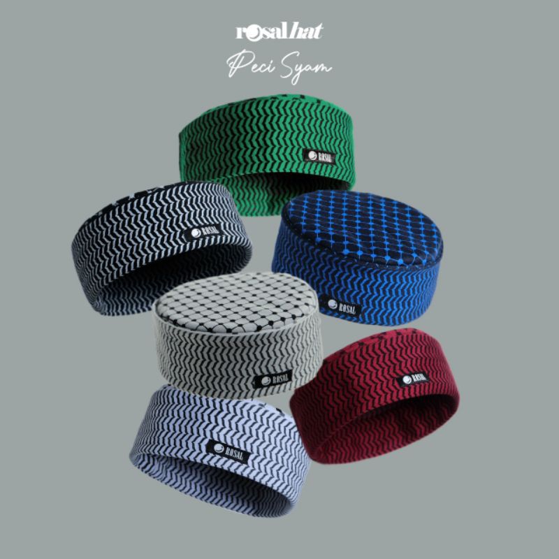 Peci Syam Rosal | Peci Sorban Rosal | Peci Mesir Sorban Modern