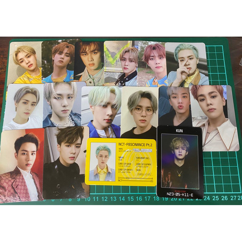 PHOTOCARD PC OFFICIAL ALBUM WAYV NCT QIAN KUN KICK BACK HITCHHIKER KIHNO STRANGER CH VER FUTURE RESO