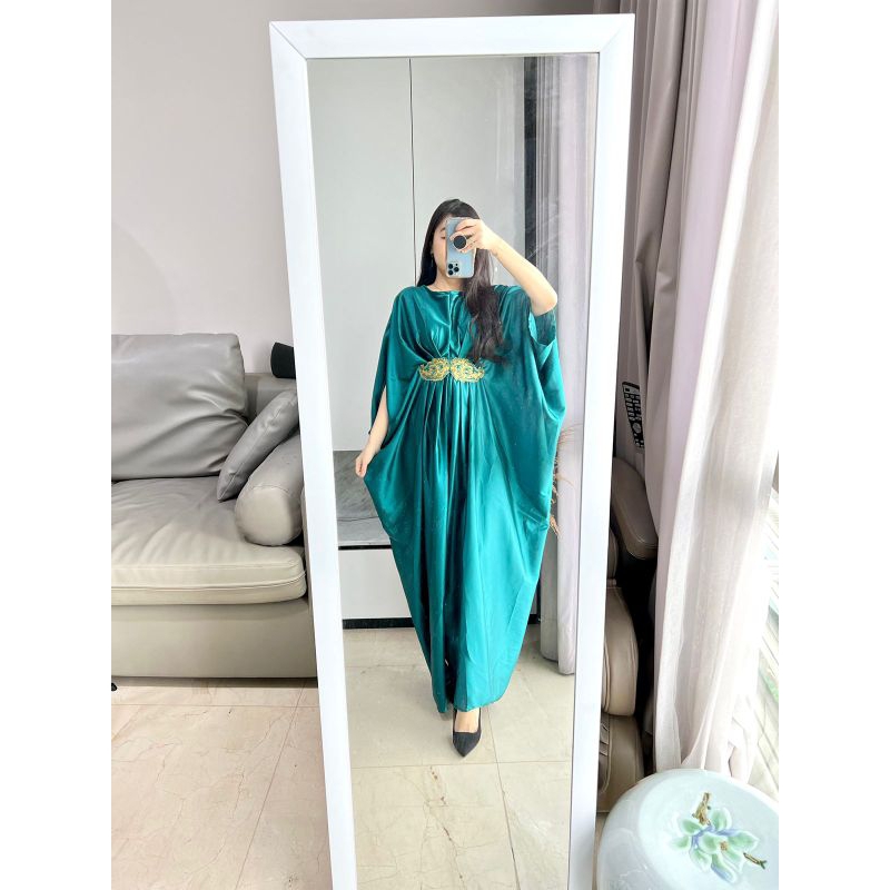 KAFTAN MUSLIM BORDIR OVERSIZE 7878_MV