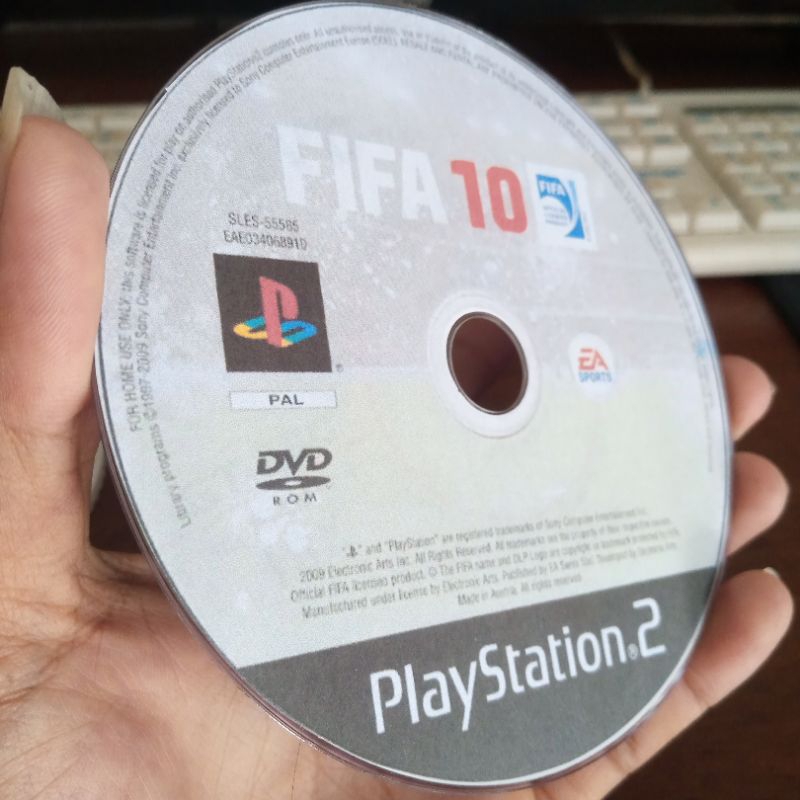 Kaset PS2 FIFA 10