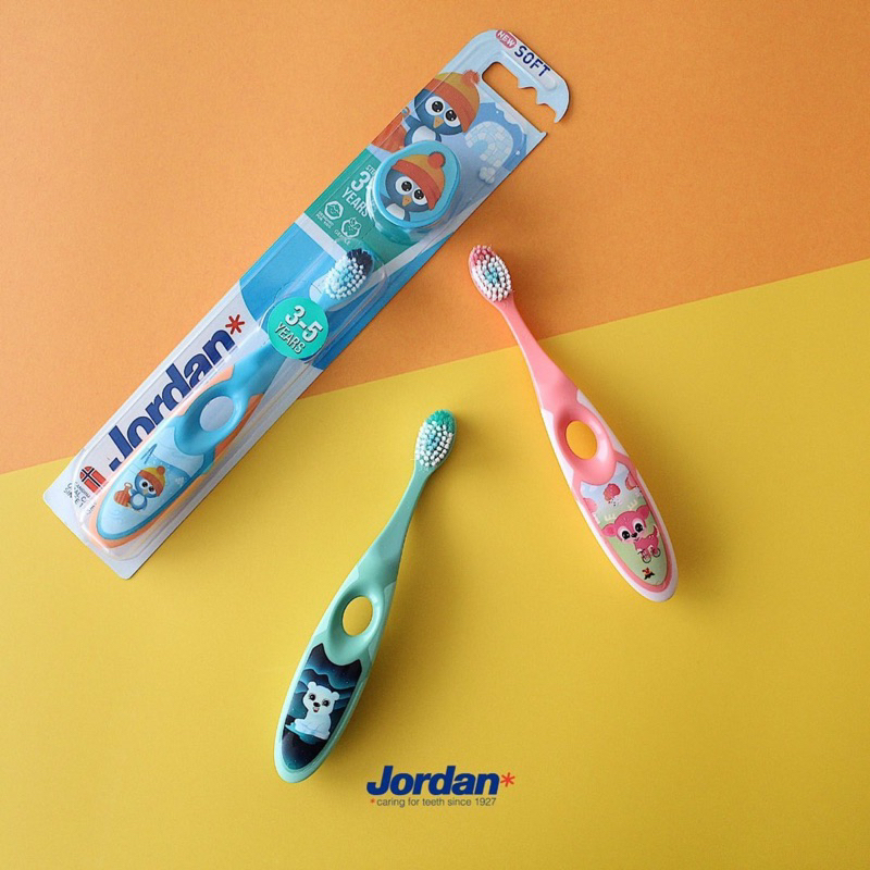 Jordan toothbrush step 2 usia 3-5 tahun - sikat gigi anak