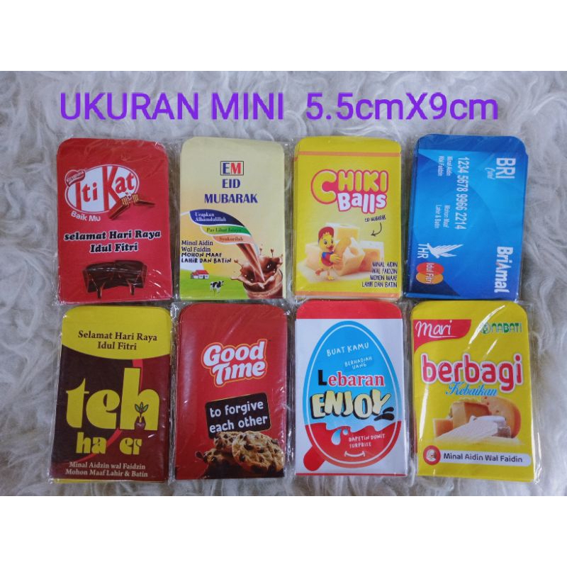 

10pack amplop mini isi 100pcs