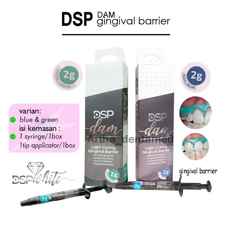 DENTAL DSP DAM / GUM GINGIVAL BARRIER PROTECTION TEETH