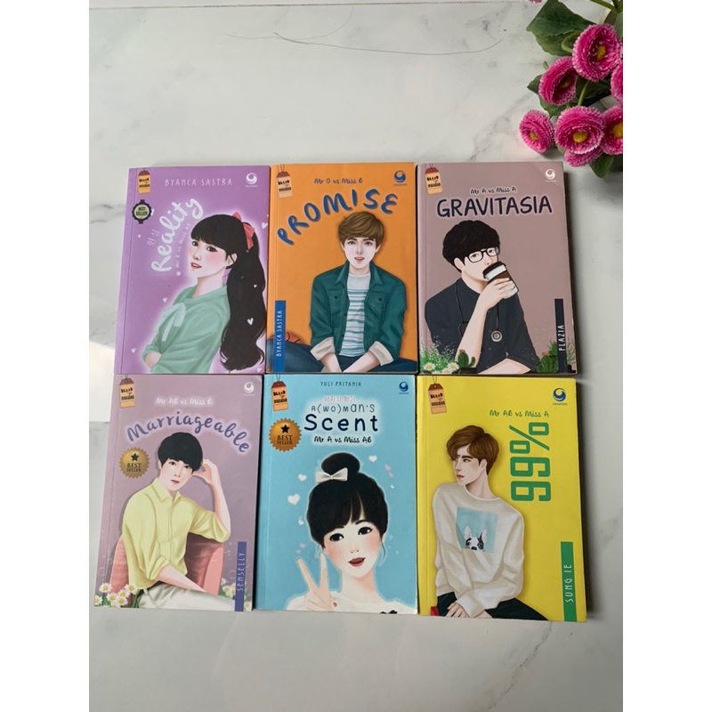 Novel Remaja Blood Type Series Grasindo | Byanca Satra | Flazia | Sung Ie | Yuli Pritania | Senselly