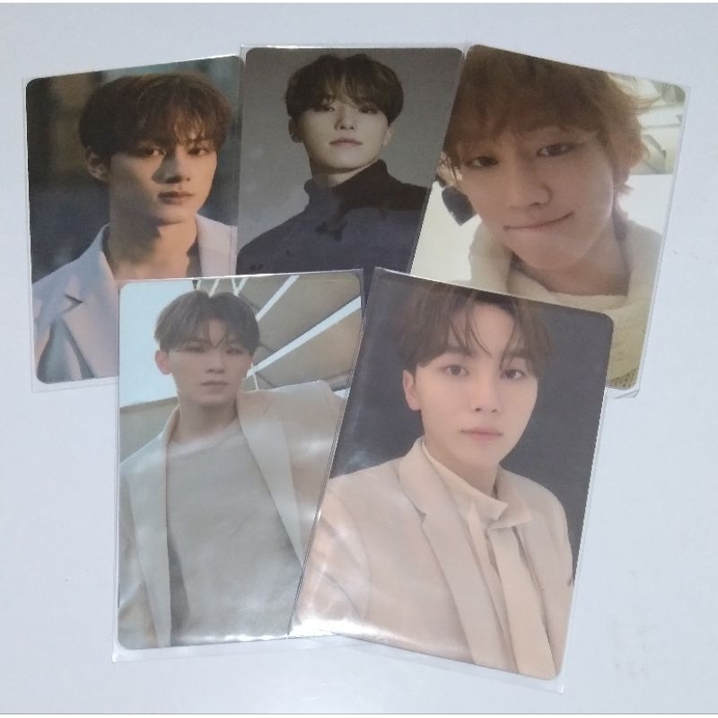 TC/PC JUN DINO THE8 WOOZI SEUNGKWAN SEVENTEEN IN-COMPLETE/INCOMPLETE SET.