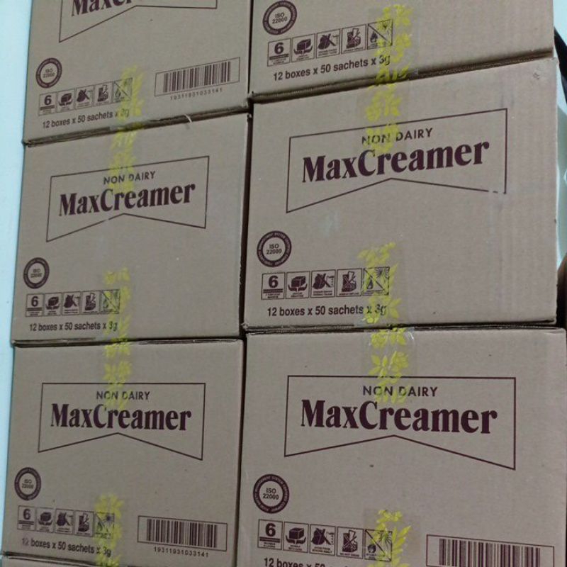 KARTON MAXCREAMER SACHET ISI 12BOXS