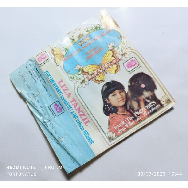 Kaset Liza Tanzil album yok menyanyi sambil belajar bahasa Inggris