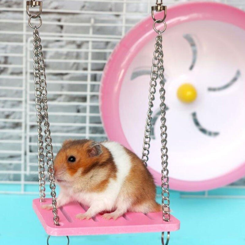 Hamtoro Rainbow Swing Mainan AYUNAN Hamster Lucu