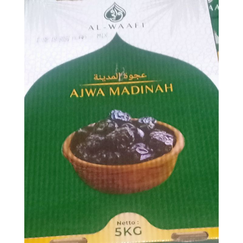 

kurma ajwa atau kurma nabi Al madina 5 kg
