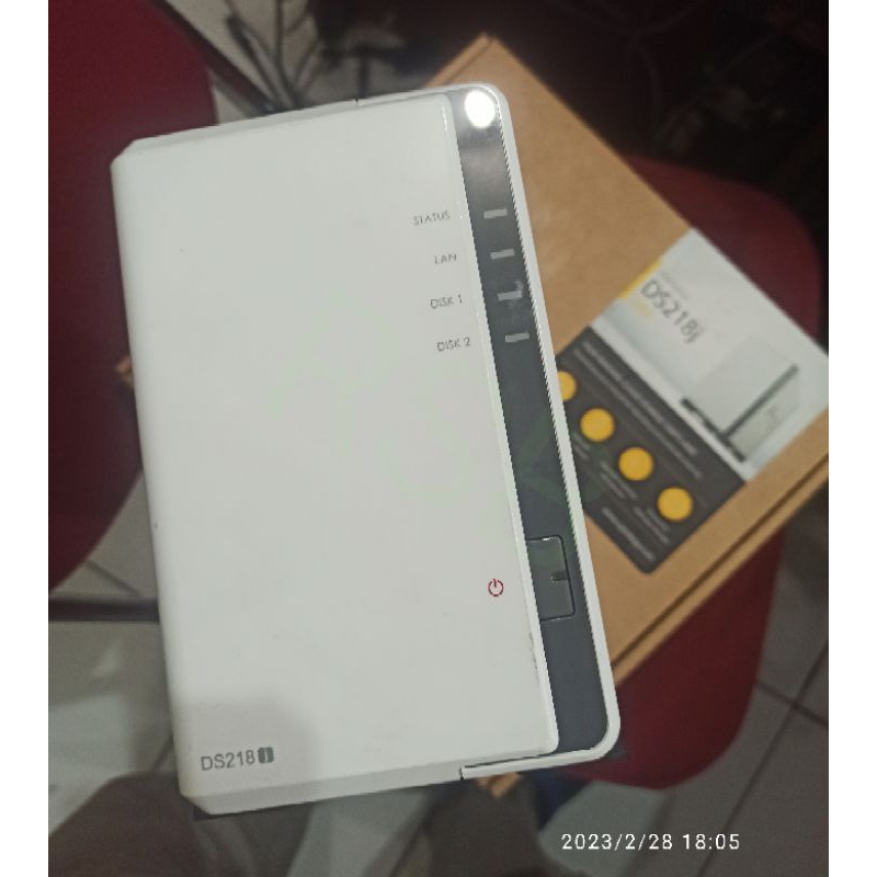Synology DS218j 6TB (Bekas Pakai Sendiri)