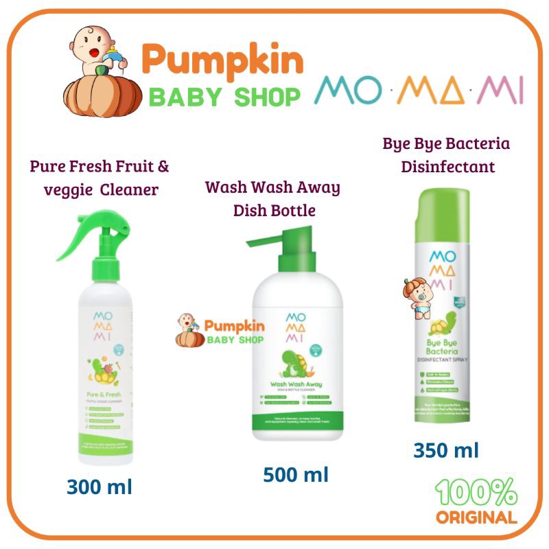 Momami Dish Bottle Cleanser / Momami Disinfectant / Momami Fruit &amp; Veggie Cleanser