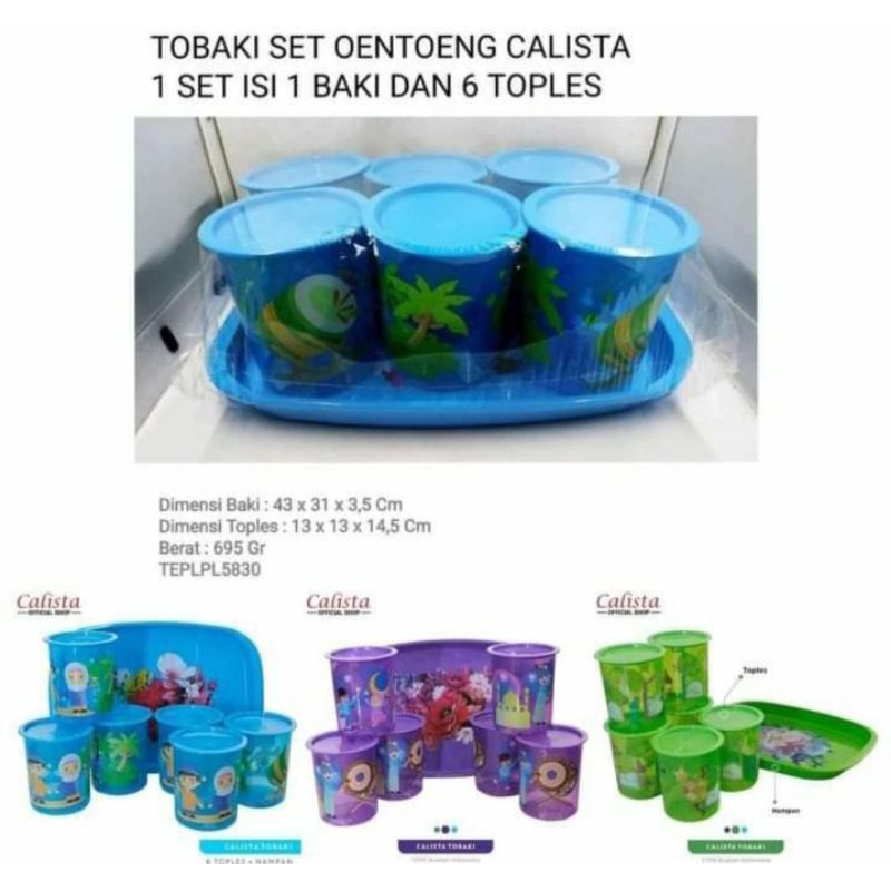 Toples TOBAKI SET OENTOENG CALISTA