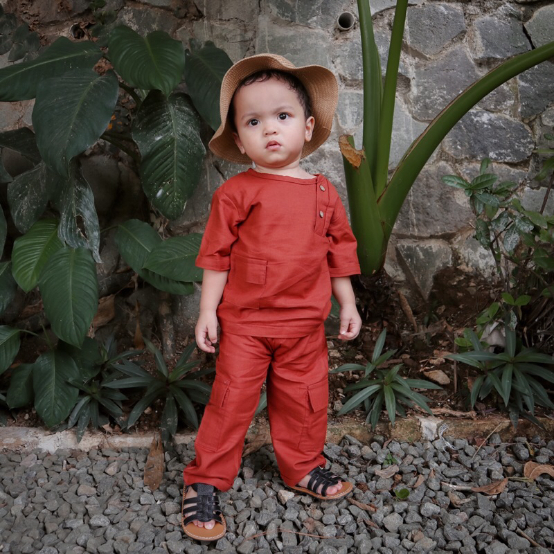 RACHIDKIDS / SETELAN COUPLE ANAK / MORGAN DAN JULIE SET