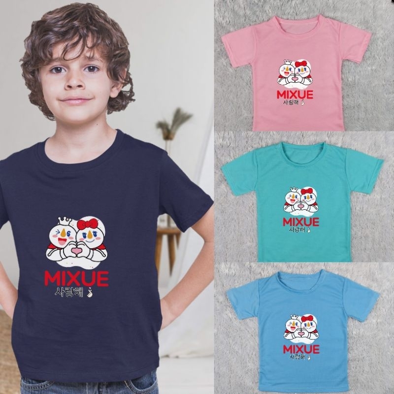 BAJU MIXUE ANAK/ KAOS MIXUE ANAK/ KAOS ANAK
