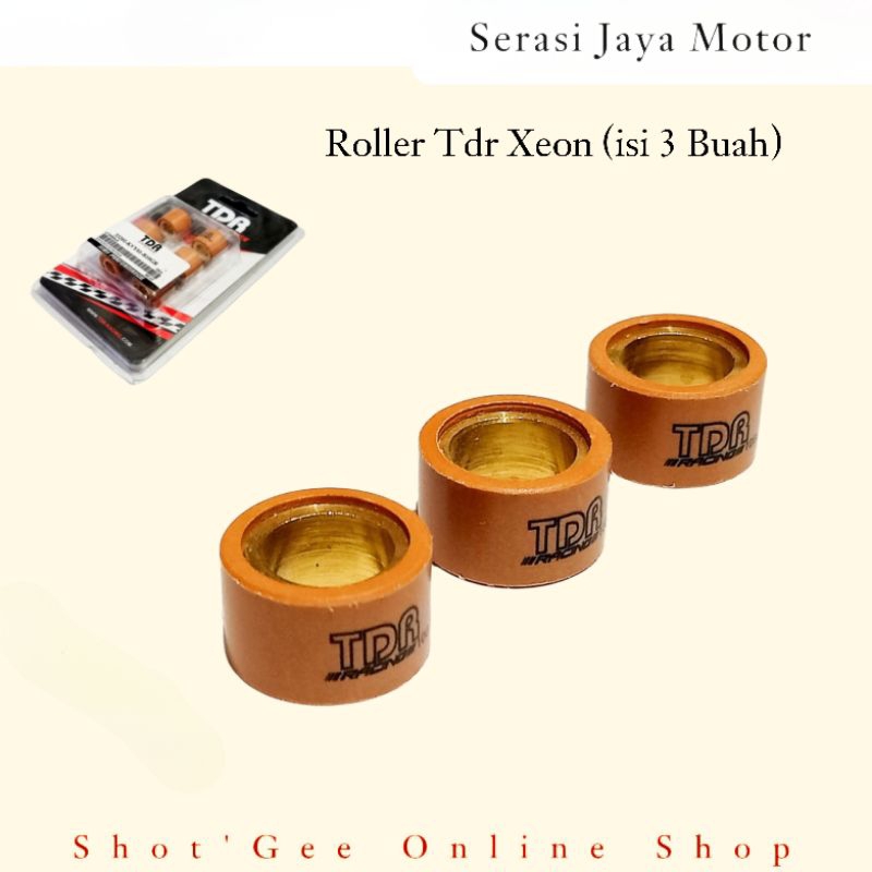 TDR ROLLER XEON/NMAX/MIO M3/AEROX/LEXI/GT125/FINO125/MIO NEW 125