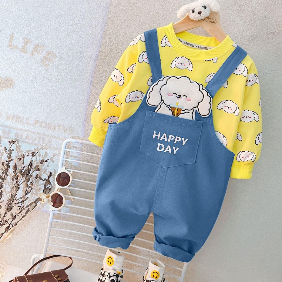 Overall Anak Baju Setelan Anak SEIJI Jumpsuit Set Import