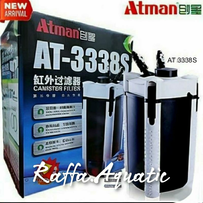 ATMAN AT 3338S Filter Canister Filter External Aquarium Aquascape