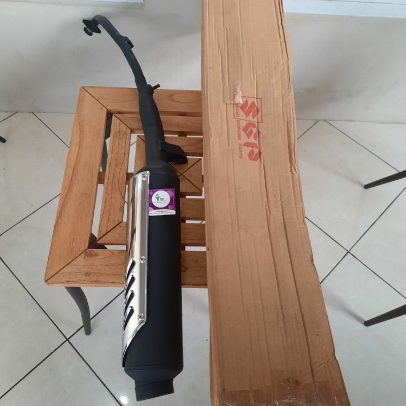 Knalpot Muffler Suzuki Shogun 110 New Ariel Original SGP