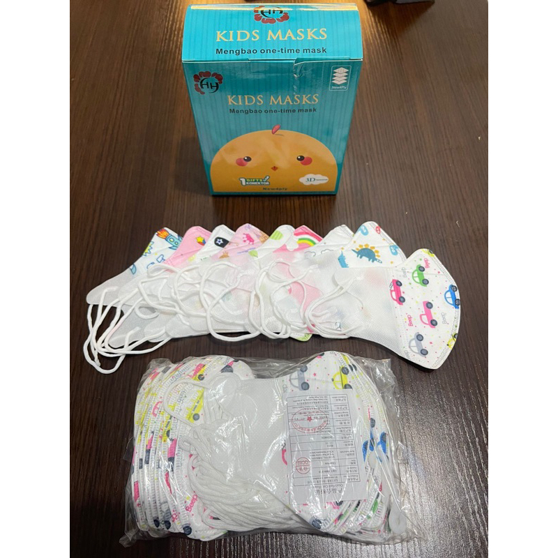 MASKER ANAK MOTIF / MASKER DUCKBILL ANAK MOTIF 1 BOX ISI 50 PCS