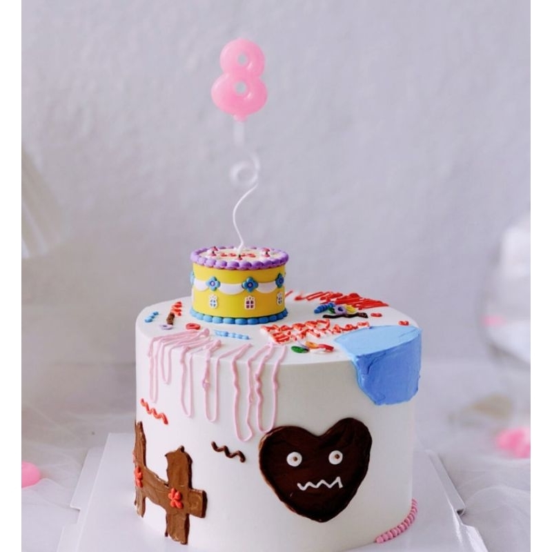 

Hiasan Cake Bentuk Cake Ulang Tahun