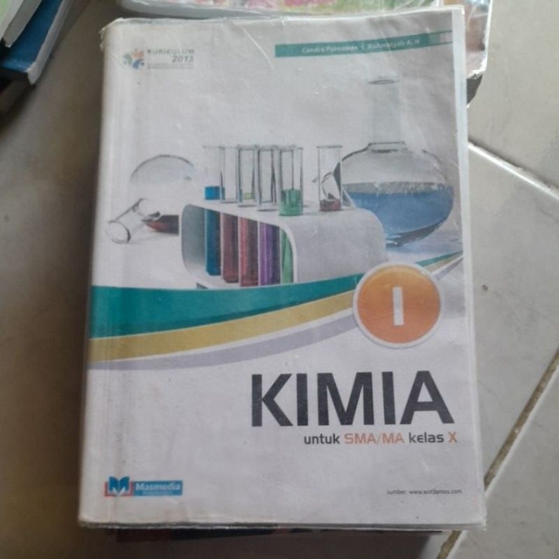 buku kimia untuk sma kelas X/10/1 penerbit masmedia
