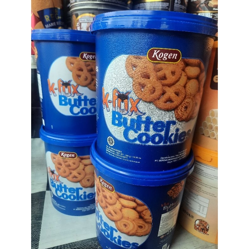 

KUE/BISKUIT KOGEN BUTTER COOKIES 300G.