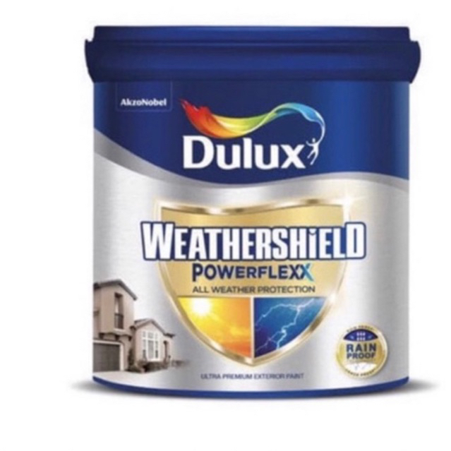 Cat Tembok Exterior Dulux Weathershield Powerflexx 20liter - Green Tea 50GY/55/207