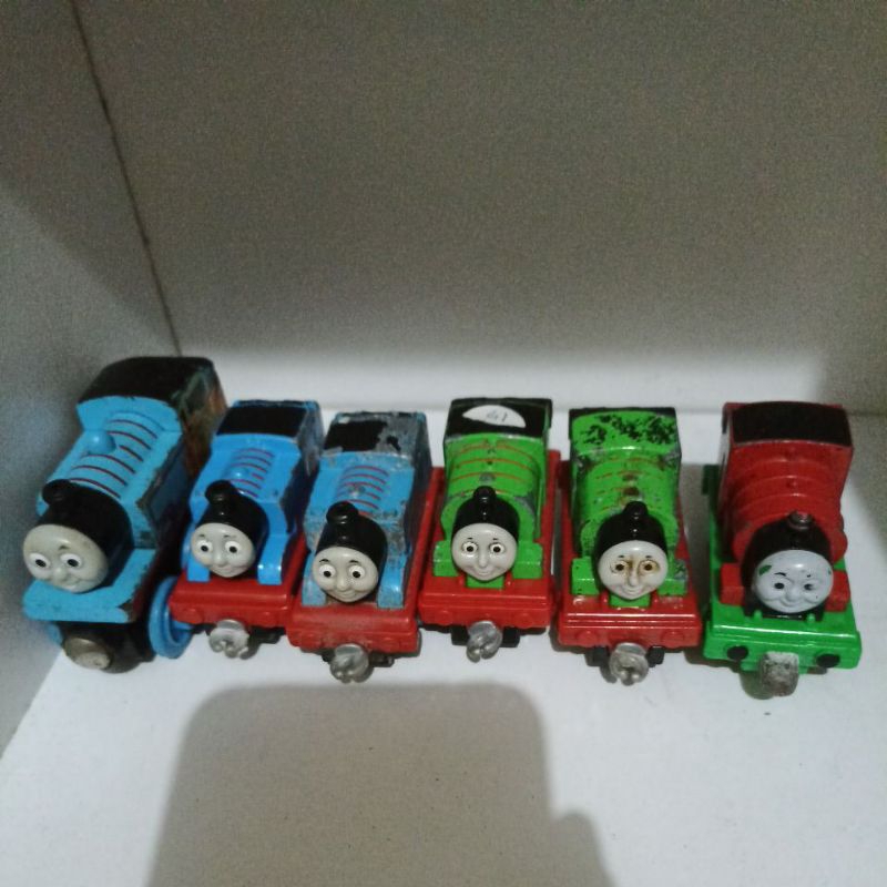 Thomas mainan preloved Mattel Mainan Thomas and Friend Original Thomy Mainan Kereta Api Learning Cur