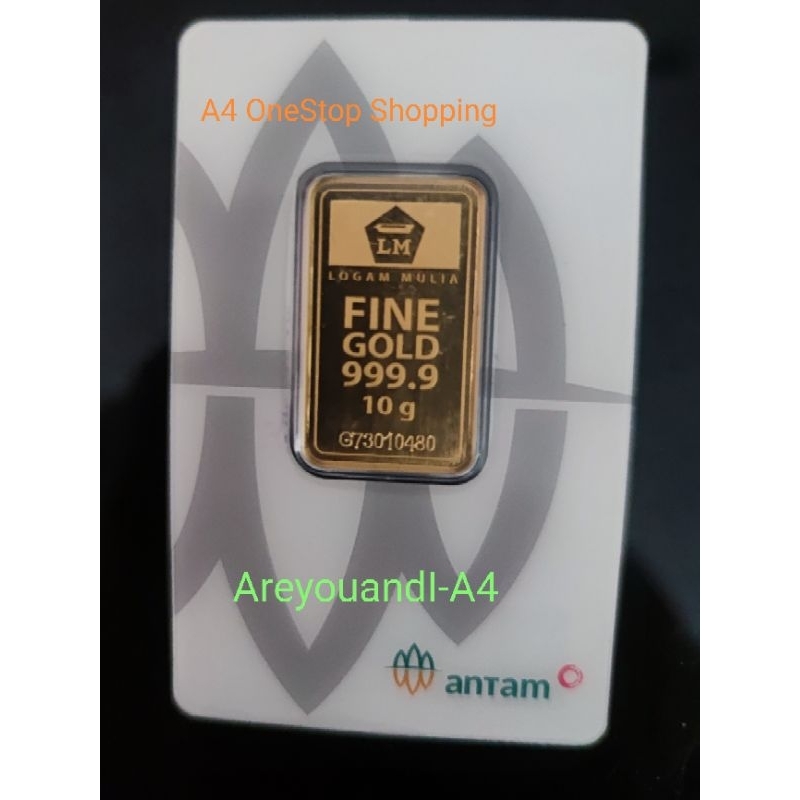 LM Antam 10 gram terbaru