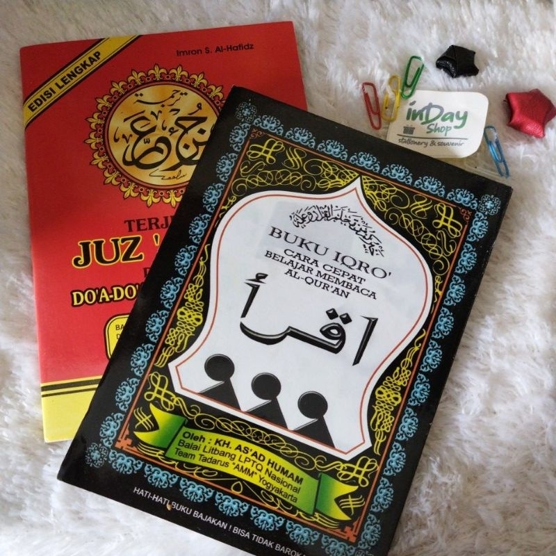 Buku IQRA' dan Juz 'Amma | INDAY SHOP