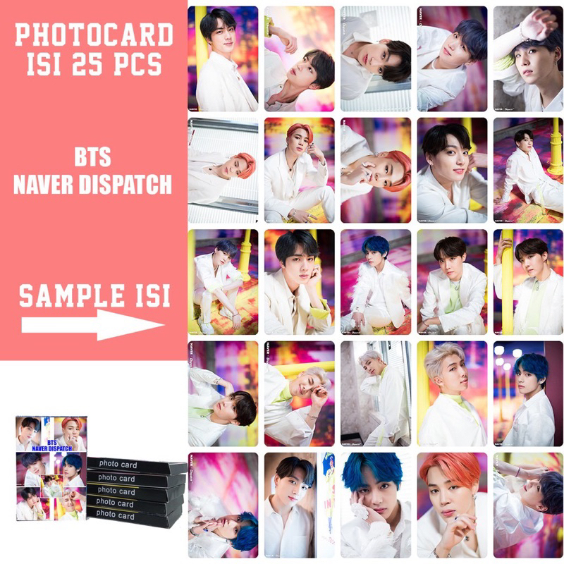 Photocard BTS winter package dll 1 set