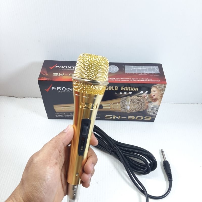 Mic Kabel SONY X SN-909 GOLD / BLACK / SILVER EDITION