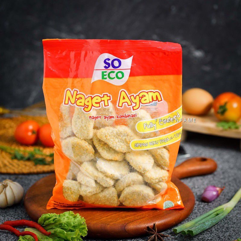 

NUGGET AYAM SO ECO 500gr