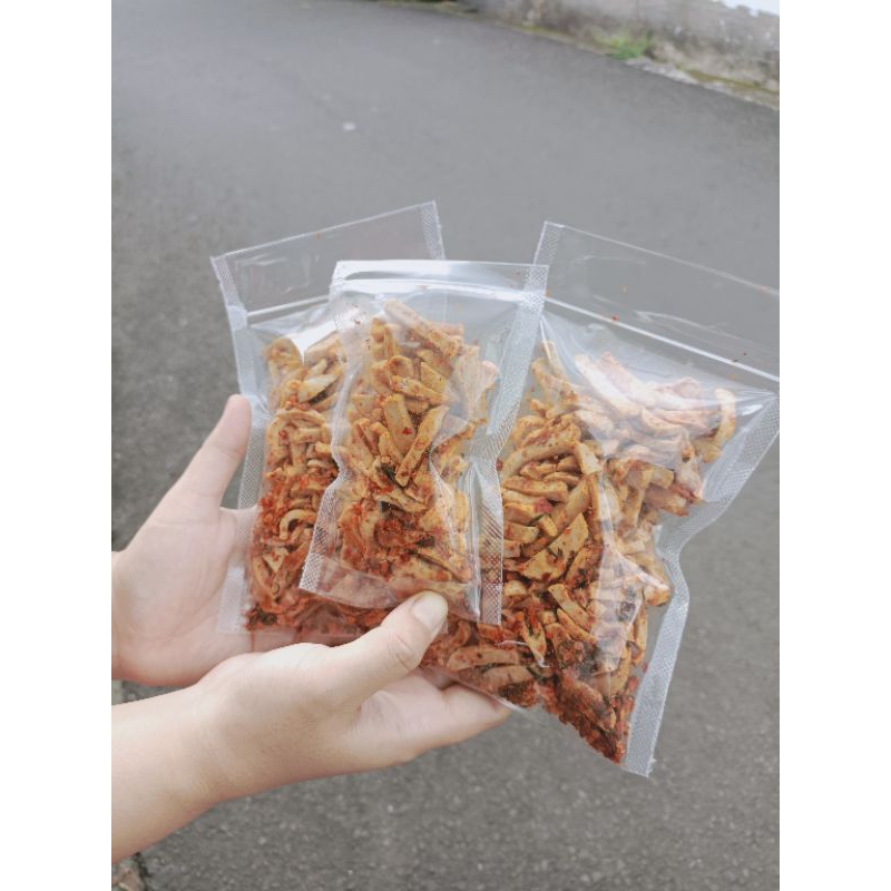 

basreng pedas daun jeruk