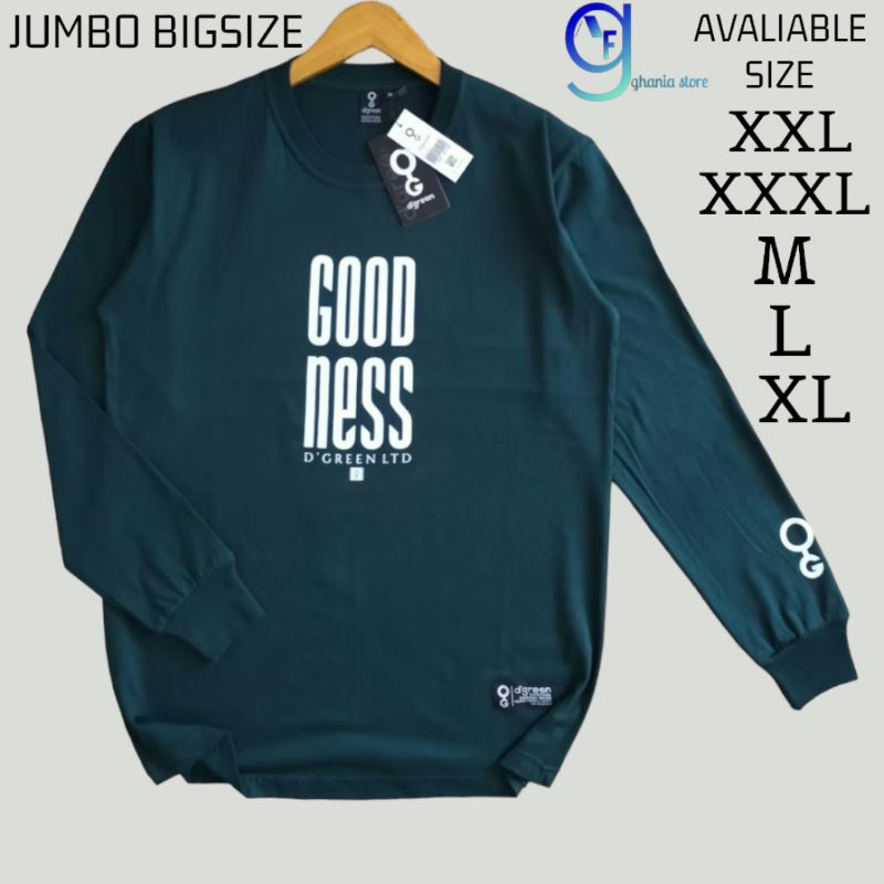 Kaos lengan panjang jumbo XXL XXXL | kaos pria distro bigsize | kaos pria distro oversize | baju len