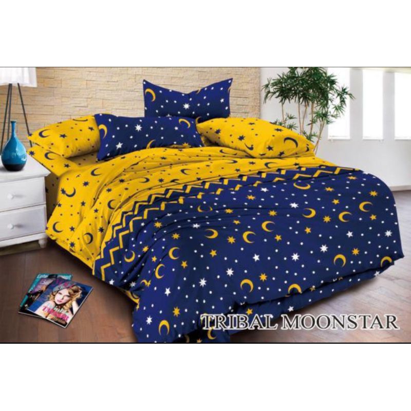 SEPREI MOHEMADE MURAH MOTIF BULAN BINTANG (KOMPLIT)