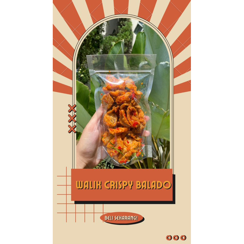 

Tahu Walik Crispy Balado