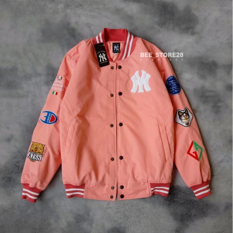 JACKET VARSITY NY YANKEES SPORTIVA FULL BORDIR PREMIUM FULLTAG &amp; LEBEL