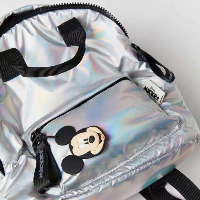 TAS RANSEL ANAK SEKOLAH MICKEY SILVER