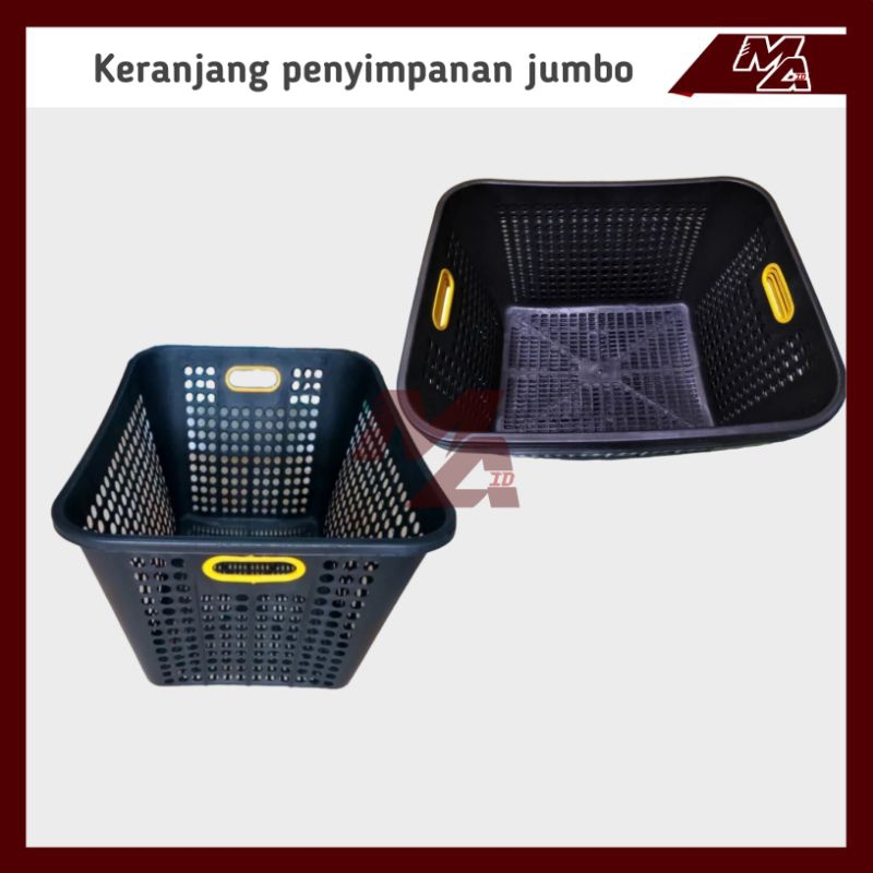 Keranjang organizer penyimpanan serbaguna jumbo