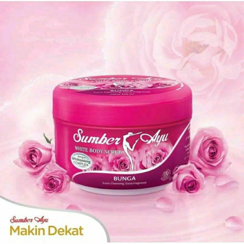 Sumber Ayu White Body Scrub | Lulur Mandi 250ml