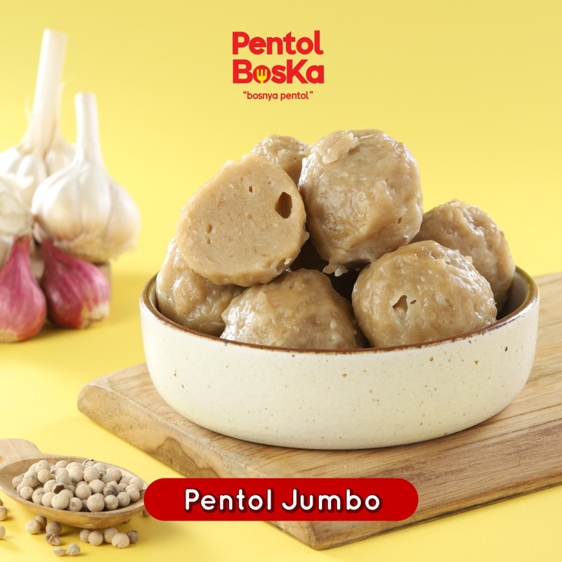 

PENTOL FROZEN BOSKA - Pentol Jumbo - 20 Pcs