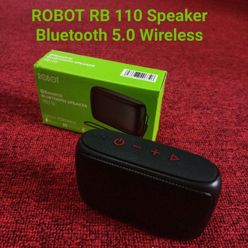 Speaker ROBOT RB 110 Speaker Bluetooth  5.0 Speaker Portable  Wearless Original