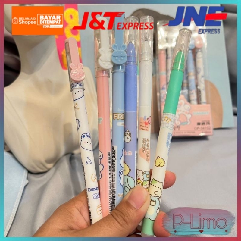 

P5 - PEN GEL KARAKTER UNIK / BALLPOINT GEL /PULPEN GEL