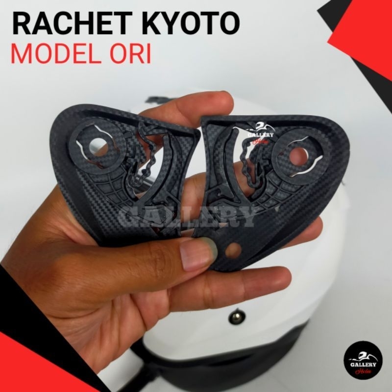 RACHET HELM KYT KYOTO | DUDUKAN KACA HELM KYT KYOTO