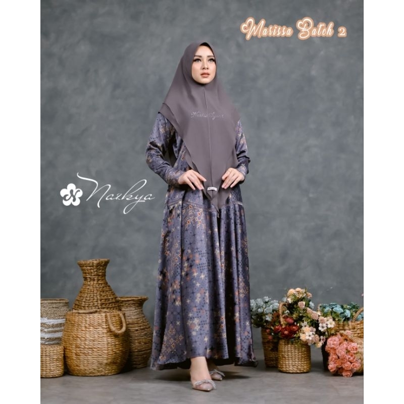 GAMIS MARISSA SYAR'I BY NAZKYA