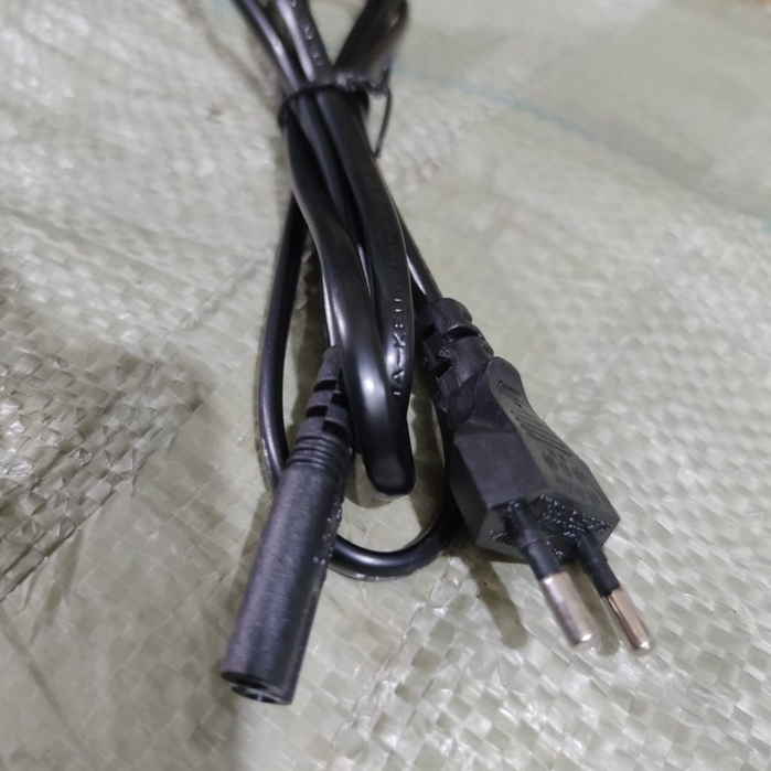 KABEL POWER 2 LUBANG / KABEL POWER PRINTER ANGKA 8