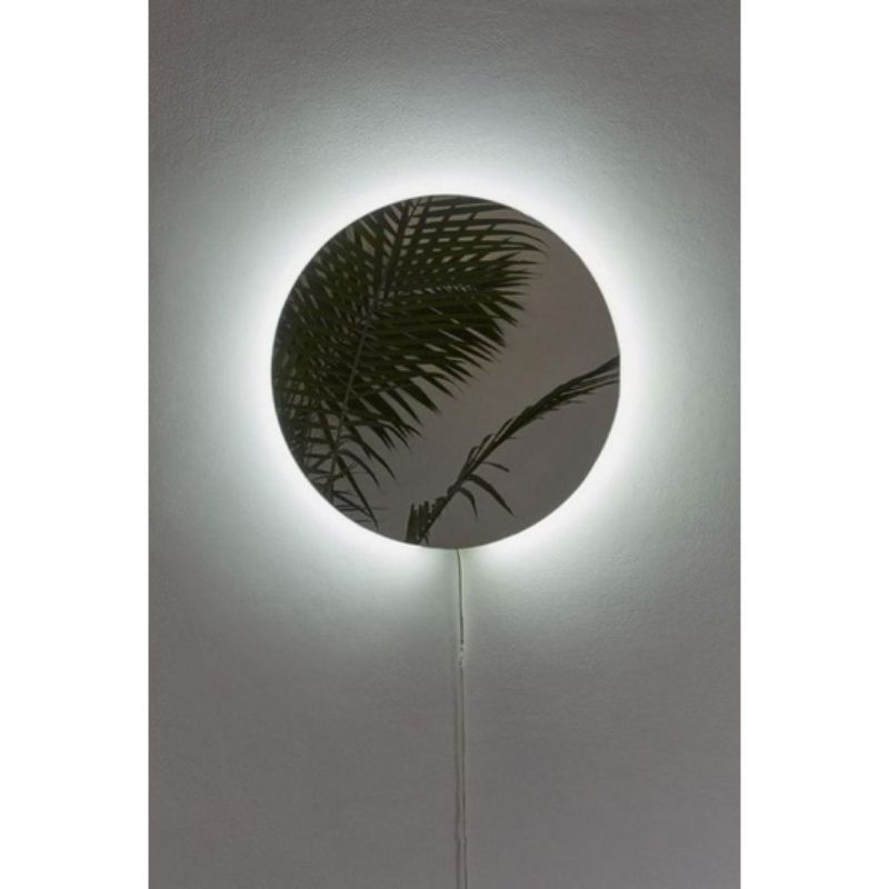 Cermin Lampu Led  Aesthetic Mirror Cermin Gantung Bulat