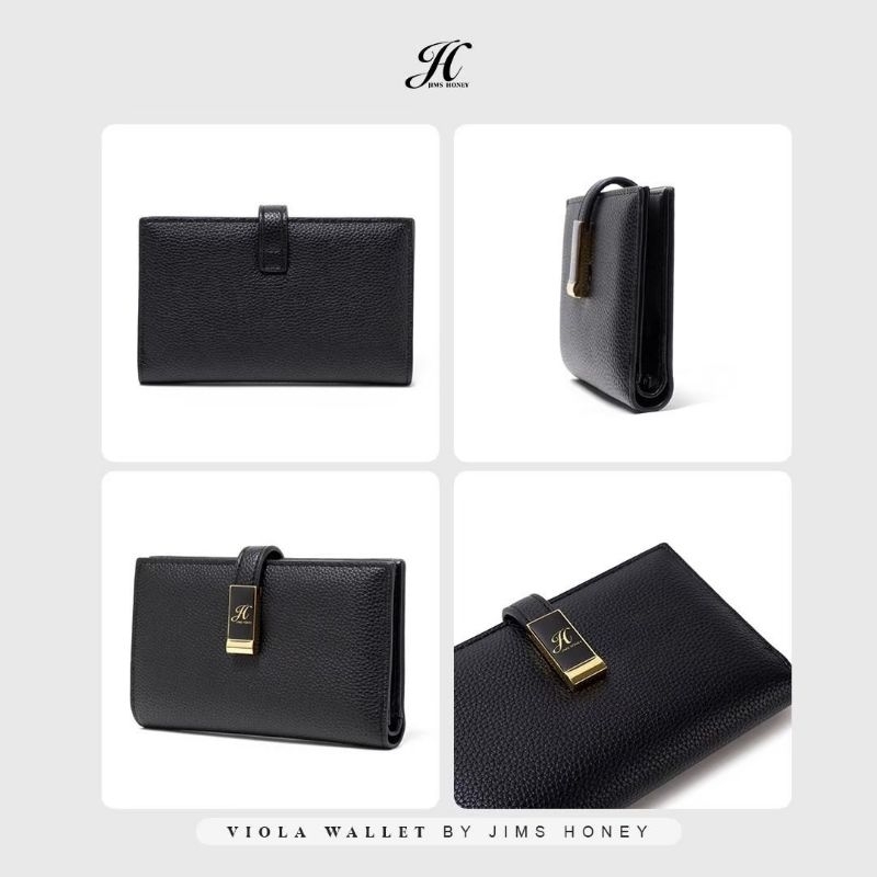 VIOLA WALLET JIMS HONEY ORI DOMPET 3/4 LIPAT WANITA IMPOR FASHION CEWEK KOREA TIPIS SLIM MULTIFUNGSI MURAH